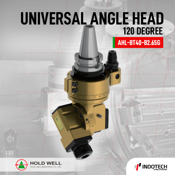 universal angle head mesin cnc