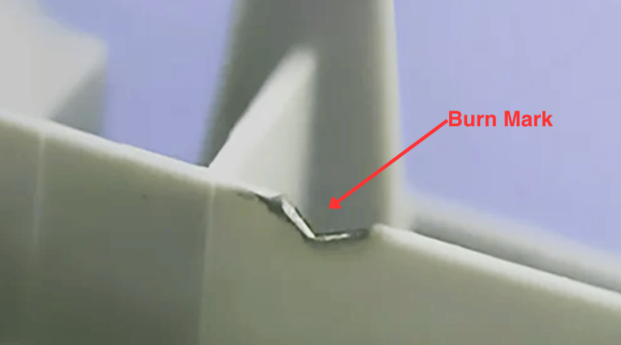 Burn Mark - Plastic Injection Molding