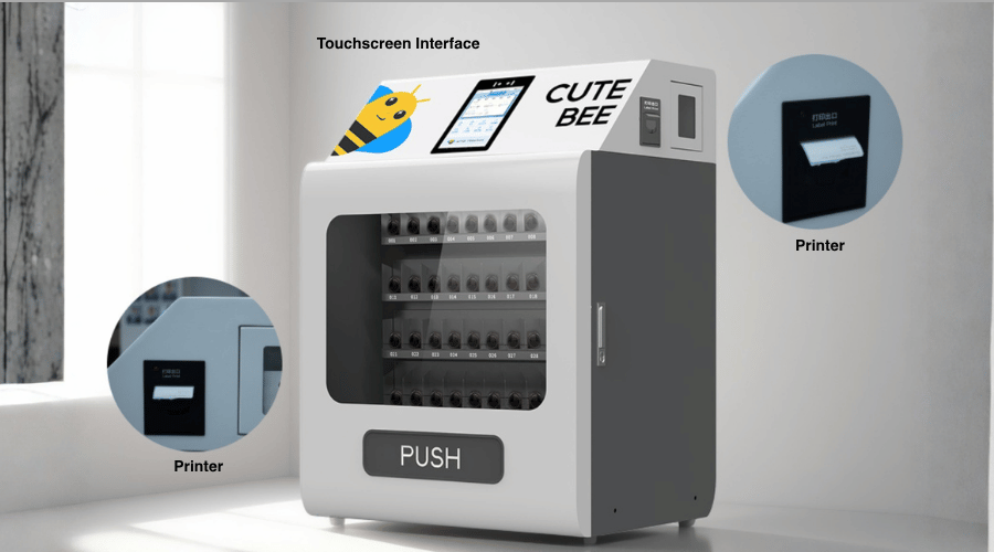 Smart Bee Box Cute Bee - Veding Machine Cutting Tool